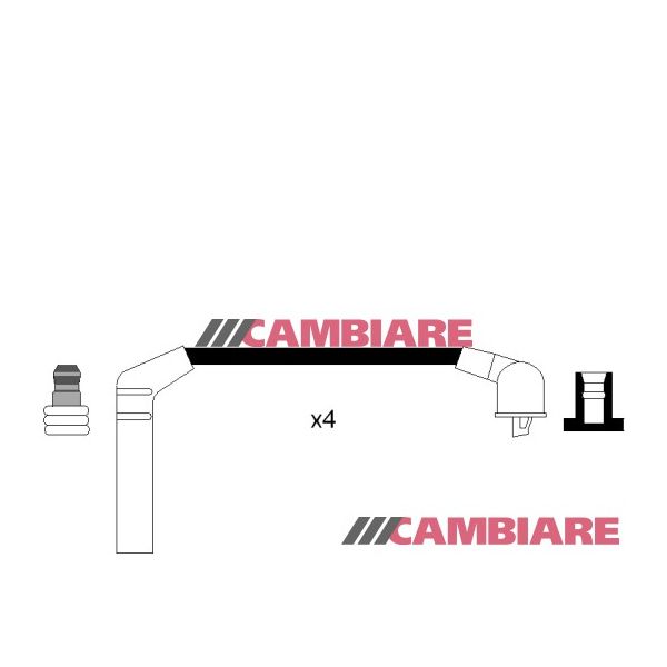 Cambiare VE522019 HT Leads Ignition Cables Set