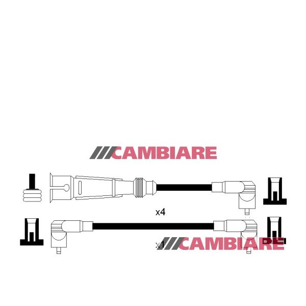 Cambiare VE522041 HT Leads Ignition Cables Set