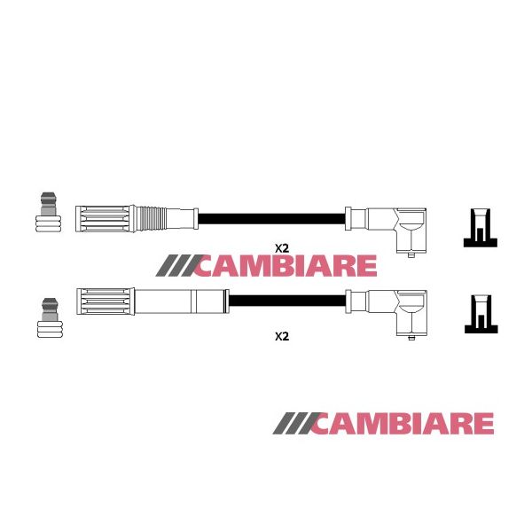 Cambiare VE522666 HT Leads Ignition Cables Set