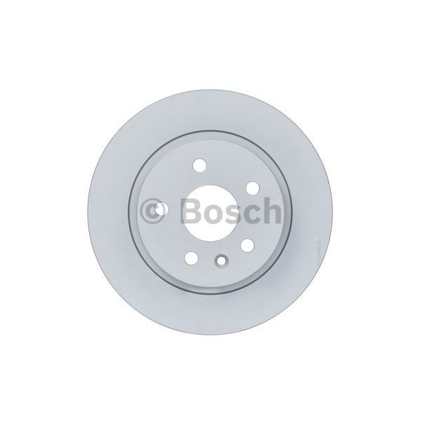 Bosch 0986479C57 2x Brake Discs Pair Solid