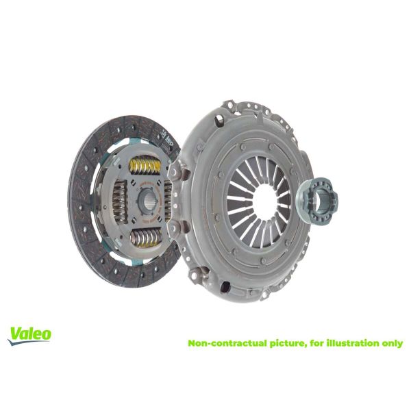 Valeo 832498 Clutch Kit 3pc (Cover+Plate+Releaser)