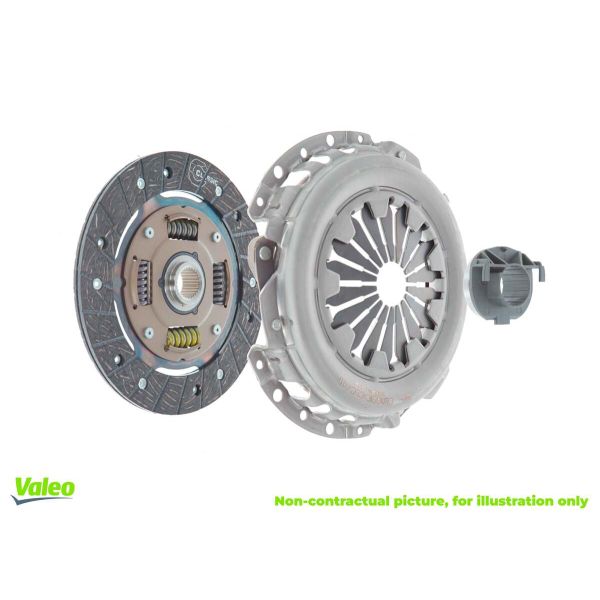 Valeo 786078 Clutch Kit 3pc (Cover+Plate+Releaser)