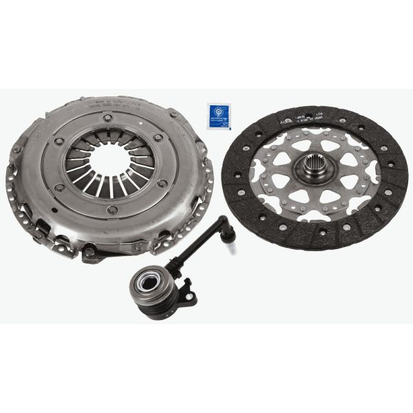Sachs 3000990576 Clutch Kit 3pc (Cover+Plate+CSC)