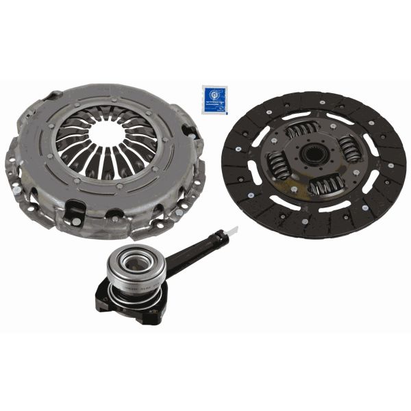 Sachs 3000990466 Clutch Kit 3pc (Cover+Plate+CSC)