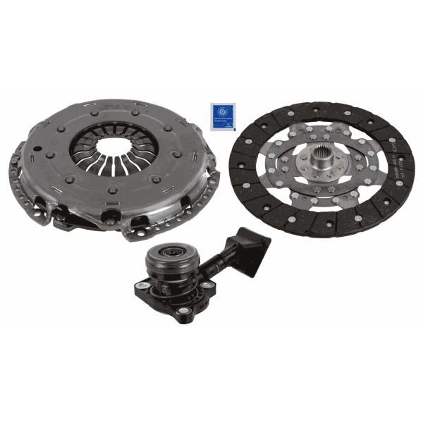 Sachs 3000990472 Clutch Kit 3pc (Cover+Plate+CSC)