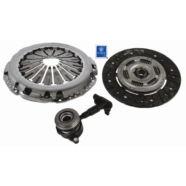 Sachs 3000990495 Clutch Kit 3pc (Cover+Plate+CSC)