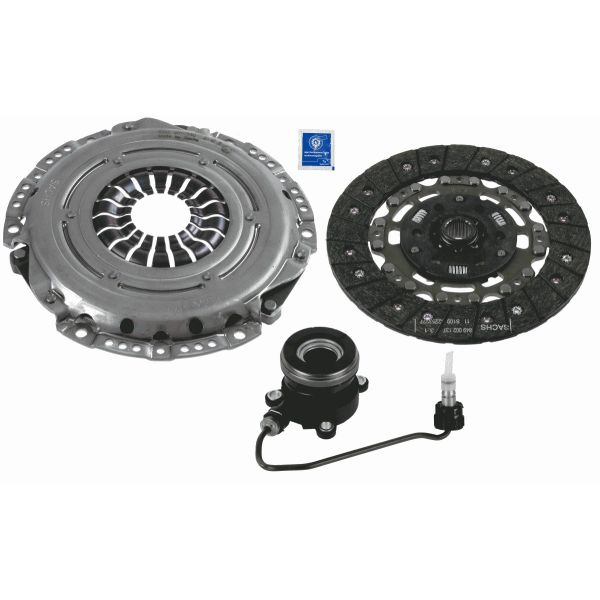 Sachs 3000990527 Clutch Kit 3pc (Cover+Plate+CSC)