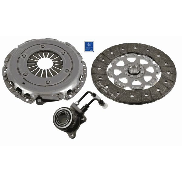 Sachs 3000990450 Clutch Kit 3pc (Cover+Plate+CSC)