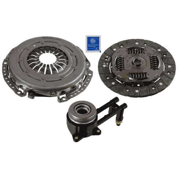 Sachs 3000990336 Clutch Kit 3pc (Cover+Plate+CSC)