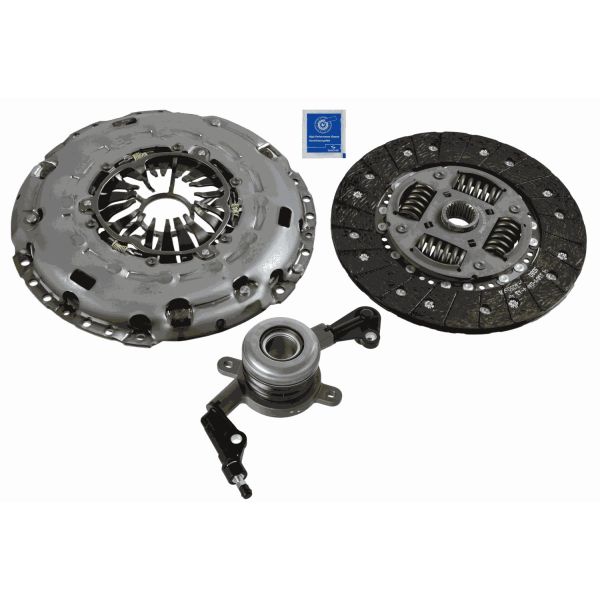 Sachs 3000990362 Clutch Kit 3pc (Cover+Plate+CSC)