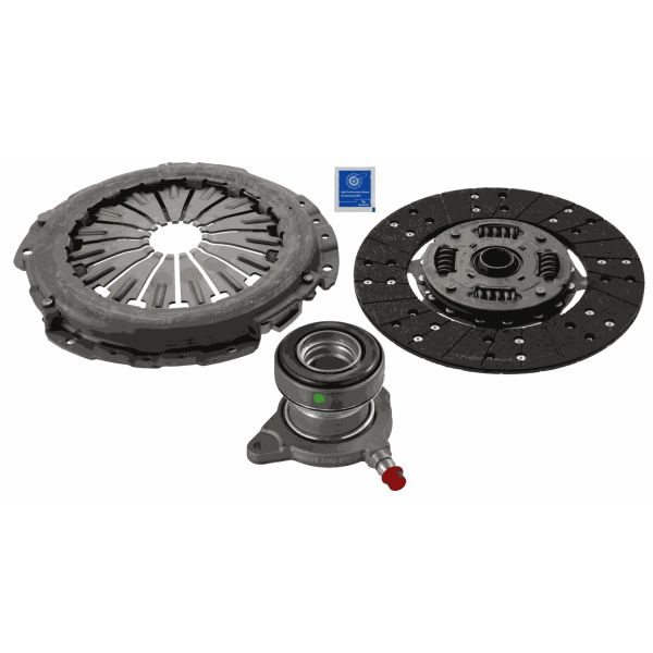 Sachs 3000990327 Clutch Kit 3pc (Cover+Plate+CSC)