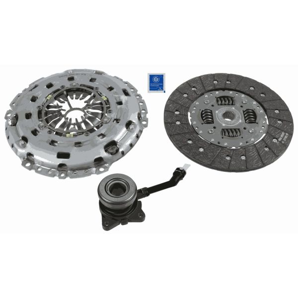 Sachs 3000990262 Clutch Kit 3pc (Cover+Plate+CSC)