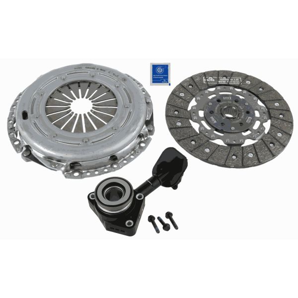 Sachs 3000990221 Clutch Kit 3pc (Cover+Plate+CSC)