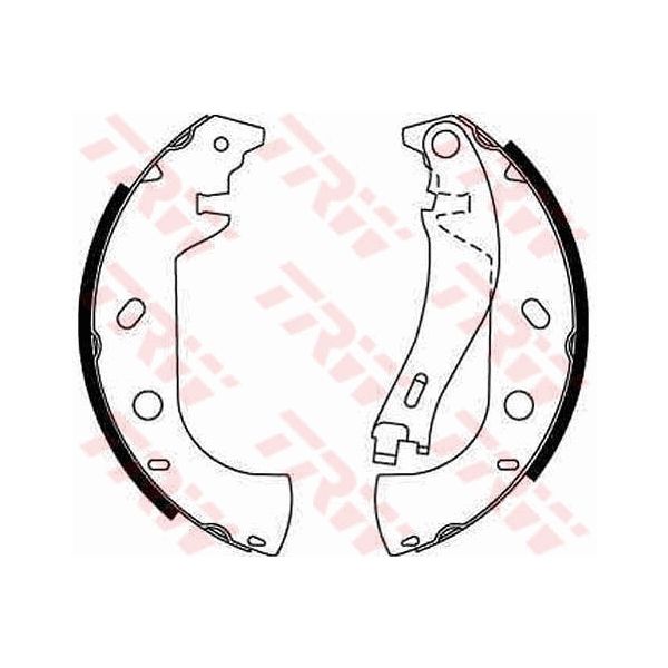 TRW GS8653 Brake Shoes Set