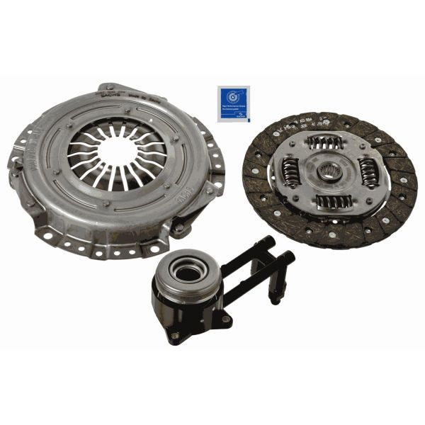 Sachs 3000990085 Clutch Kit 3pc (Cover+Plate+CSC)