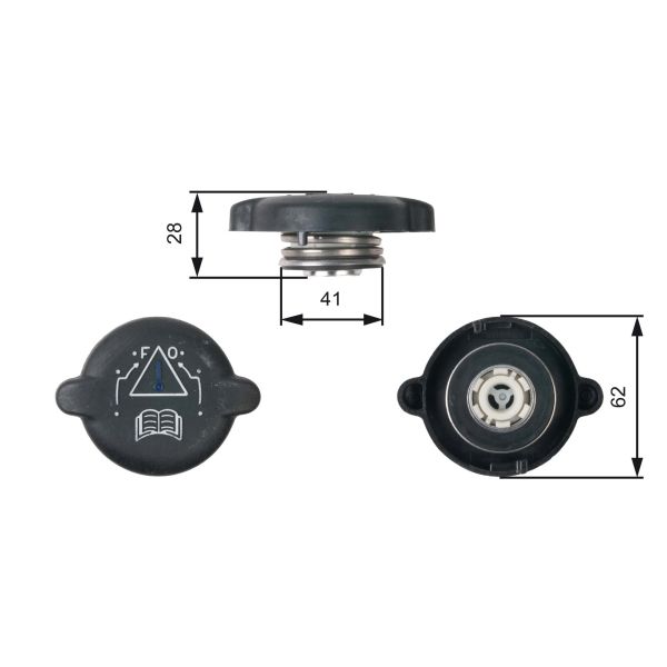 Gates RC219 Radiator Cap