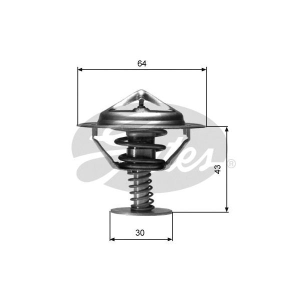 Gates TH05982G1 Coolant Thermostat