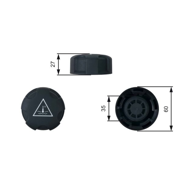 Gates RC247 Radiator Cap