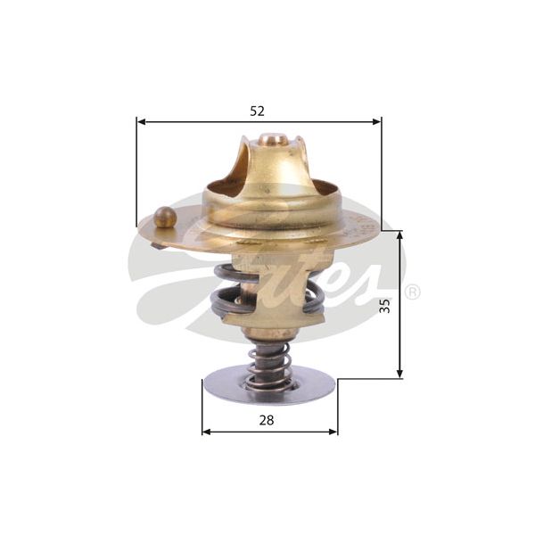 Gates TH14178G1 Coolant Thermostat