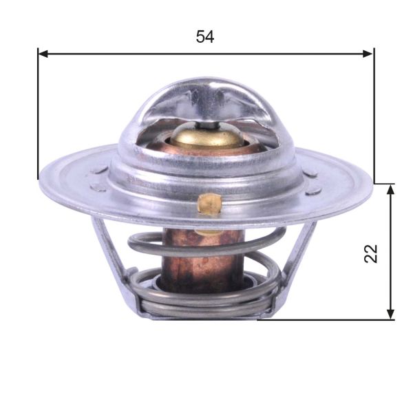 Gates TH12888G1 Coolant Thermostat