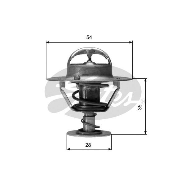 Gates TH04282G1 Coolant Thermostat