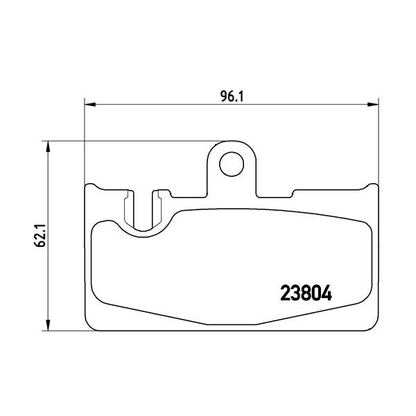 Brembo P83059 Brake Pads Set