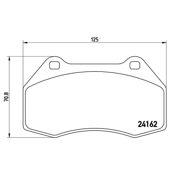 Brembo P68036 Brake Pads Set