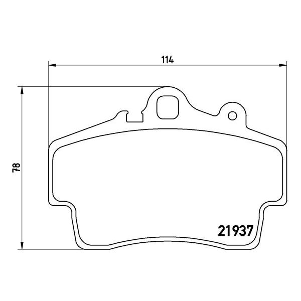 Brembo P65007 Brake Pads Set