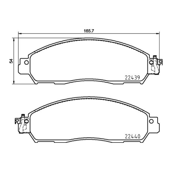 Brembo P56120 Brake Pads Set