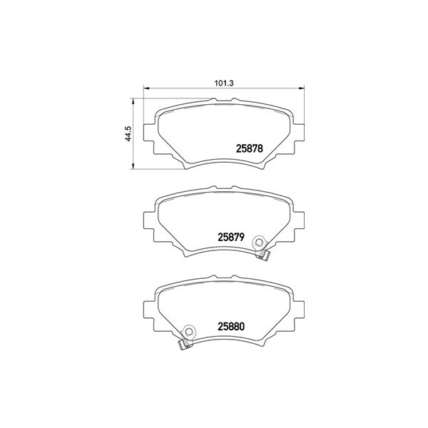 Brembo P49049 Brake Pads Set