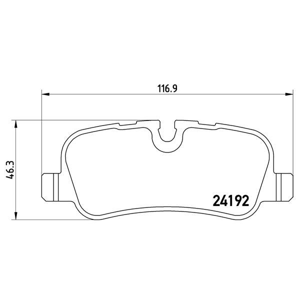 Brembo P44019 Brake Pads Set