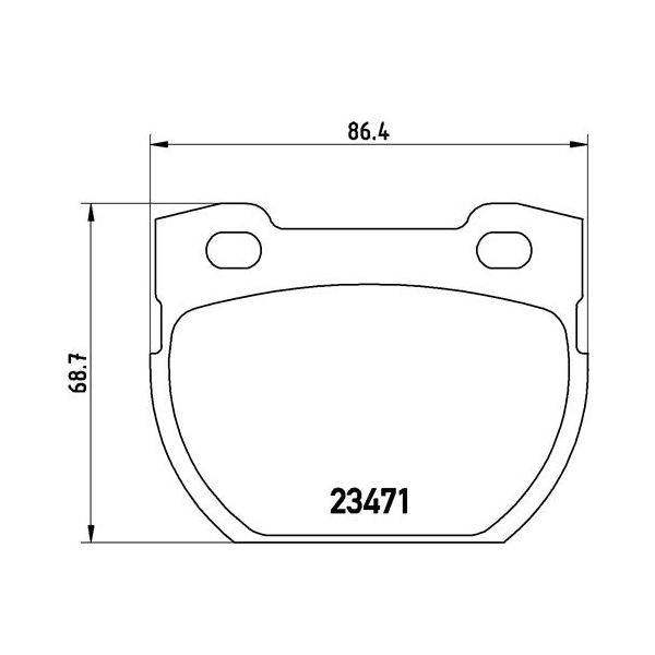 Brembo P44006 Brake Pads Set
