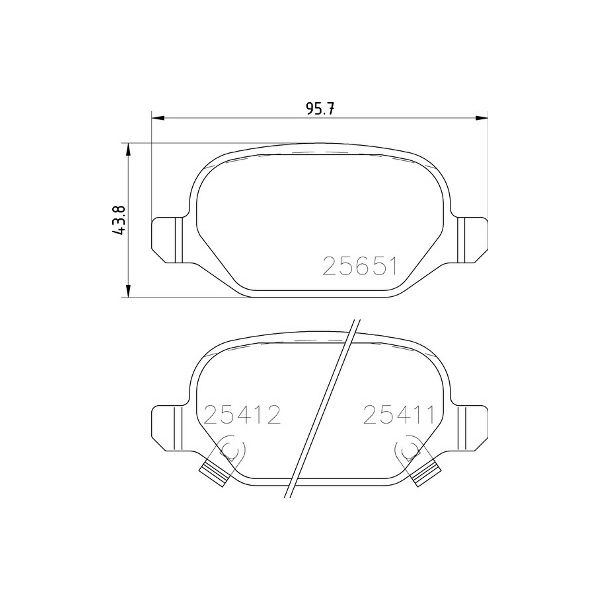 Brembo P23151 Brake Pads Set
