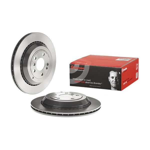 Brembo 09.R124.21 2x Brake Discs Pair Vented