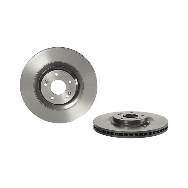 Brembo 09.D626.11 2x Brake Discs Pair Vented