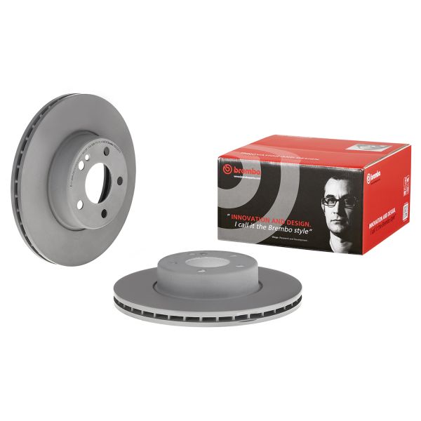 Brembo 09.D525.13 2x Brake Discs Pair Vented