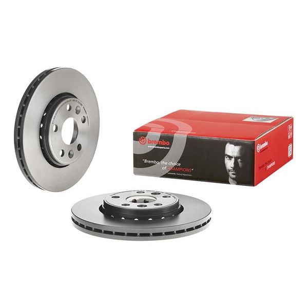 Brembo 09.D509.11 2x Brake Discs Pair Vented
