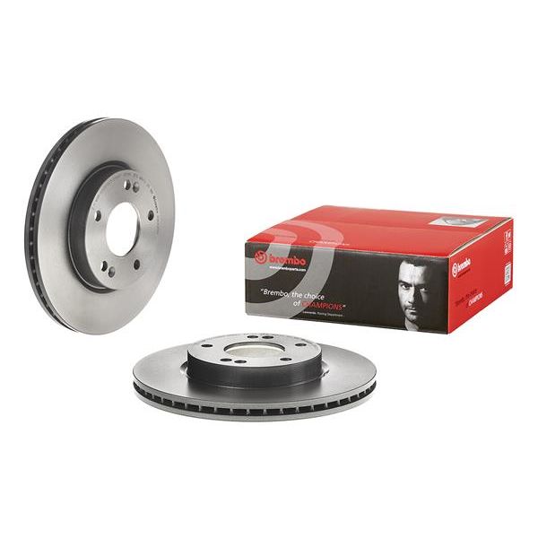 Brembo 09.D427.11 2x Brake Discs Pair Vented