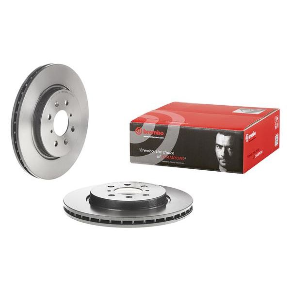Brembo 09.D252.11 2x Brake Discs Pair Vented
