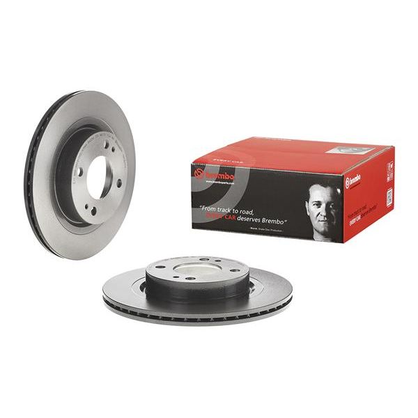 Brembo 09.C927.11 2x Brake Discs Pair Vented