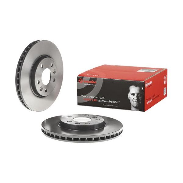Brembo 09.C655.11 2x Brake Discs Pair Vented