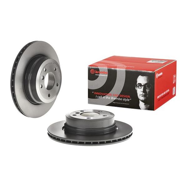 Brembo 09.C315.11 2x Brake Discs Pair Vented