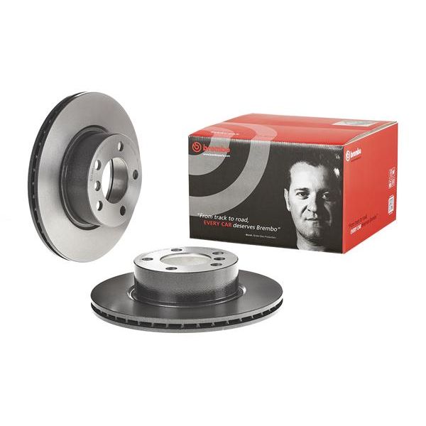 Brembo 09.C114.11 2x Brake Discs Pair Vented