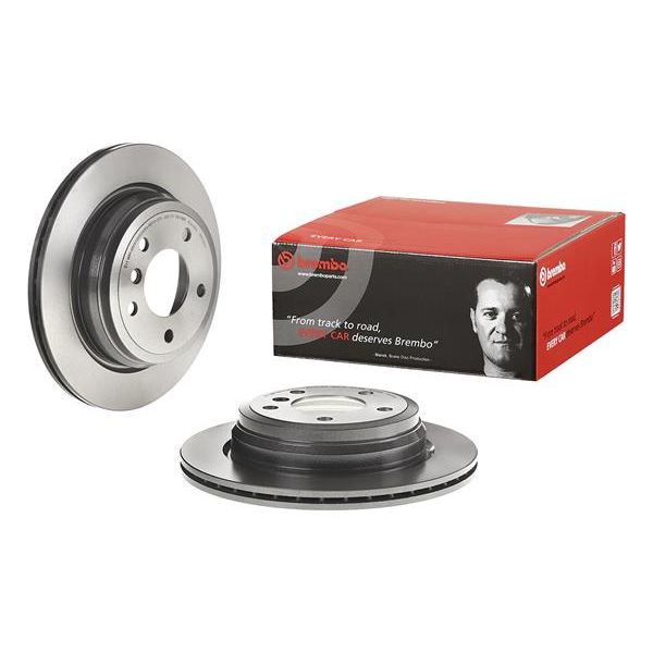 Brembo 09.B338.21 2x Brake Discs Pair Vented