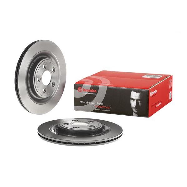 Brembo 09.B312.11 2x Brake Discs Pair Vented