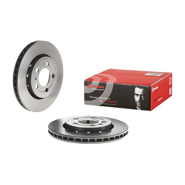 Brembo 09.A652.11 2x Brake Discs Pair Vented