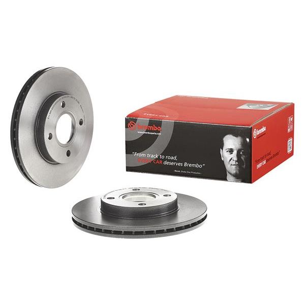 Brembo 09.7806.11 2x Brake Discs Pair Vented