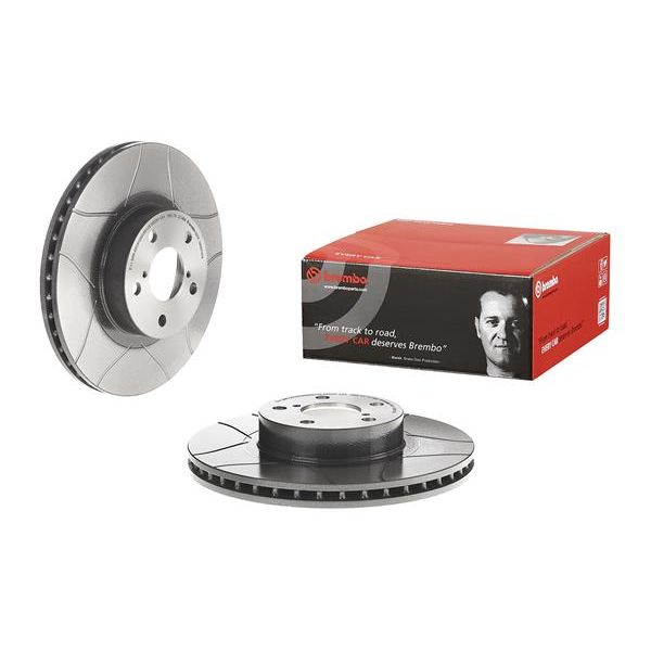 Brembo 09.5674.76 2x Brake Discs Pair Vented