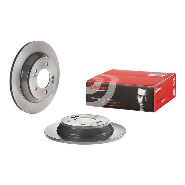 Brembo 08.C823.21 2x Brake Discs Pair Solid