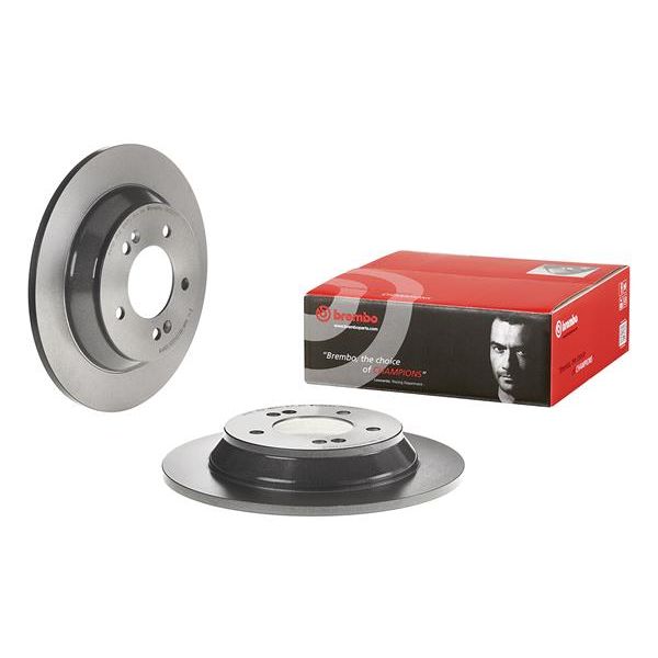 Brembo 08.C823.11 2x Brake Discs Pair Solid